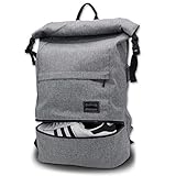 ITSHINY Sporttasche für männer Frauen, Umhängetasche für das Fitnessstudio, Reiserucksack,Gym Bag 3 in 1 Design mit Schuhfach, Gym Tasche wasserdicht und leicht