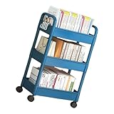 Rollwagen mit 3 Ebenen – Mobile Aufbewahrung für Küche & Bad, vielseitiger Allzweckwagen mit Rollen, platzsparendes Regal, leicht zu bewegen