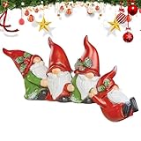 -Weihnachtsdekorationen,Weihnachtse-Dekorationen | 4,72 Zoll Weihnachtse Dekorationen Innenharz - Bunte Skulptur schwedische Tomte-Figur, Dekoration für Zuhause, Tisch, Kaminsims