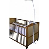 Cosing 332-028-01 Universale Himmelstange/Himmelhalter Für Babybetten, weiß