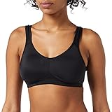 Dorina Damen D1901 Sport BH, Schwarz,95D Flex Sport BH
