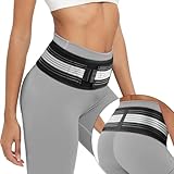 AOGOE Beckengurt, Hüftgürt für Damen & Herren, Schwangerschaftsgürtel, bequeme Unterstützung für Becken, Taille, Rücken und Bauch, Hüftbandage Gürtel für Hüfte Schmerzen (140CM)