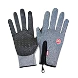 Mtb Winterhandschuhe Touchscreen Thermo Fleece Weiche Winddicht Pulswärmer Für Radfahren Skifahren Gloves Armstulpen Weich Strickhandschuhe Skihandschuhe Dehnbar Thermo Baumwollhandschuhe Handschuhe