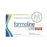 formoline L112 EXTRA: Kalorienmagnet zum Abnehmen, mit Wirk-Ballaststoff L112 auf natürlicher Basis zur Gewichtsreduktion & -kontrolle, 48 Tabletten
