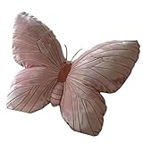 REITINGE Schmetterlings-Plüschkissen, Schmetterlingsform, weiches und dekoratives Sitzkissen für Couch und Bett