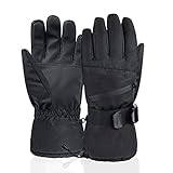 Atercel Skihandschuhe -30°F Wasserdichter Touchscreen Herren Damen Snowboardhandschuhe, Warme Winterhandschuhe für Kaltes Wetter