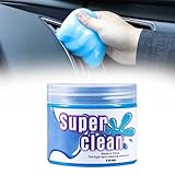 Cerioll Auto Reinigungsgel Detailing Kit,Reinigungsgel für den Innenraum,Weicher und Flexibler Tastatur Reiniger,Reinigungsknete Auto,Universeller Staubreiniger für Laptop,Drucker,Kameras,Auto,160g