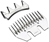 Kerbl Schermesser-Set Wellington (Obermesser 18140 + Untermesser 18141, Zubehör für Schafschermaschine FarmClipper Profi) 18142