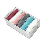 Clicitina Schubladenbox Klemmbrett Netzbox Fach Hosenfach Kleidung PP-Beutel Aufbewahrungsbeutel SGe74 (Grey, One Size)