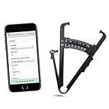 FATCALIPER PRO™ Caliper Körperfettmessgerät Fettzange Körperfettzange Fettmesser Fettmesszange Fett messen [mit Online Fett-Rechner]