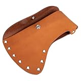 Abaodam Robuste Axtschutzhülle aus Strapazierfähigem Material Tragbare Beilschutzabdeckung für Outdoor Camping Jagd und Wandern Praktischer Aufbewahrungsbeutel für Sicheren Transport