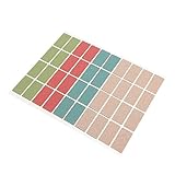 LALAFINA 4 Blätter Schließfach-namensschilder Obstaufkleber Punkt Datum Beschreibbare Aufkleber Etiketten Aufkleber Kalenderaufkleber Zeitschriftenaufkleber Clip Für Korbetiketten Hölzern