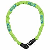 ABUS Uni, Fahrradschloss, Grün (Lime), 75 cm