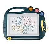 Magnetische Maltafel Zaubertafeln für Kinder ab 1 2 3 4 5 6 jahre,Zaubertafel Maltafel Magnettafel Reisegröße,mit magnetischem Stift und 3 Briefmarken, geeignet als Geburtstagsgeschenk