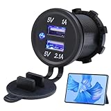 Rurunklee Schnellladegerät für Auto, Schnellladegerät, intelligentes PD-Ladegerät, Schnellladung, zwei Ports | Kfz-Ladegeräte für Mobiltelefone DC 12/24