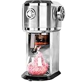 GASTROBACK Slush Maschine für Zuhause, Ice Shaver Machine - Slushy Maker für Frozen Cocktail, Snow Cone, Slusheis, Granita und Crushed / Shaved Ice - Einstellbare Raspelstärke und Einfüllmenge