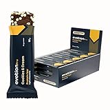 EVOTION PRO Protein-Riegel 20 Stück x 55 g | Schnelle Energie für Sportler | Protein-Riegel zur Muskelmasse | Muskelregeneration | 20g Protein pro Riegel (Cookies & Cream)