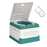 Reise-Toilette für Kleinkinder, Toilettentöpfchen, Trainingssitz, faltbares Toiletten-Töpfchen für Auto, Camping, Outdoor, Indoor, Reisetöpfchen für Kleinkinder, mit Aufbewahrungstasche