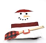 Ayuni Gifts of the World 5-teiliges Kochschürzen-Set für Kinder, Motiv: Schneemann