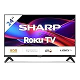 SHARP 24GD2225E HD Ready Smart TV, (60 cm/24 Zoll, Roku TV, Rahmenlos, HDR10, Dolby Digital)