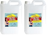 STARWAX The Fabulous - Weißer Haushaltsessig 14° - Entfernt Kalk, Fett und Flecken, enthärtet das Wasser - Ohne Duftstoffe - 100% Inhaltsstoffe natürlichen Ursprungs - 5 l (Packung mit 2)