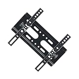 Veemoon 1Stk Fernsehtisch klobürste wandmontage Regal für wandmontage TV Wall Bracket tv Halterung universal materiol Monitorzubehör TV-Halterungen Wandhalterung LCD-TV-Ständer Eisen Black