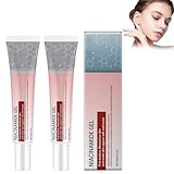 2 Stück Niacinamid Serum, Body Exfoliating Nicotinamide Gel Gesichtspflege Serum Anti-Aging Gegen Falten Gesichtsserum, Niacinamide Serum Nicotinamid-Gel Für Pickel Und Fettige Haut