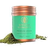 Matcha Pulver aus Japan 30g, Premium Grade, doppelt beschattet, steingemahlen, 100% rein und natürlich. Ideal für Matcha Latte, Smoothies oder pur von MATCHA MOMENTS