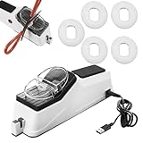 Messerschärfer, Messerschärfer In 5 Sekunden, Elektrischer Messerschärfer, Elektrisches Und Manuelles Schärfen, Rutschfeste Basis, Sind Gleichzeitig Hygienisch Und Leicht Zu Reinigen