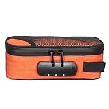 Hasaller Geruchsdichte Aufbewahrungstaschen, tragbar, wasserdicht, Reise-Aufbewahrungstasche, O-Dor-Beweis, mit Karbonfutter, Reisebeutel, tragbar, Outdoor-Abenteuer, Sto-rage-Box, Tragetaschen