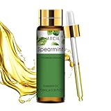 PHATOIL Grüne Minze Ätherisches Öl Reine 10ML, Ätherische Öle für Diffuser Erstklassige Qualität, Aroma Duftöl Grüne Minze Öl für Kerzen, Duftlampe, Luftbefeuchter