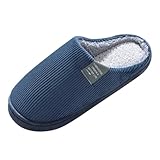 Hausschuhe-Damen-Plüsch-Stiefel, Hausschuhe Damen Winter Plüsch Pantoffeln Herren Warm Filzpantoffeln Frauen Bequeme Filz Slippers Unisex Flauschige Hüttenschuhe
