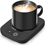 Azyh USB-Tassenwärmer für Kaffee, 45℃ Smart Schreibtisch Tassenwärmer, Elektrischer Kaffeewärmer mit Aluminium-Metallplatte für den Schreibtisch, Tassenwärmer Teewärmer Erwärmen von Kaffee Milch Kakao