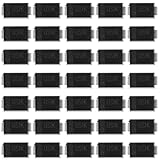 Warmhm 100 Stück SMA Gleichrichter Dioden für Hochvolt Elektronik Anwendungen Langlebige DO214AC Oberflächenmontage für Stabile Stromversorgung und Elektronikprojekte