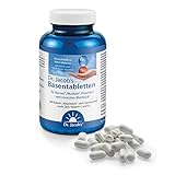 Dr. Jacob’s Basentabletten, 250 Tabletten I wenig Natrium, reich an Kalium I für Muskeln, Blutdruck¹ und Knochen² I Mineralstoffe Kalium, Calcium, Magnesium, Vitamine C und D I 31 Portionen