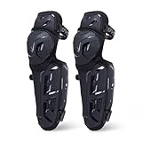 Scoyco Knieprotektoren Motorrad, CE-Schutzstufe 1 Knieschoner für Motocross E-Bike Skateboard TPU Schale Protektoren