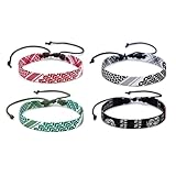 LfrXtra Modische gewebte Armbänder, vielseitiges gewebtes Accessoire mit arabischem Thema, für den täglichen Gebrauch, Verabredungen, Partys, Verabredungen
