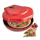MisterChef Pizzabereiter, Pizzaofen 1400 W, 30 cm, mit Rezeptbuch, 2 Jahre Garantie