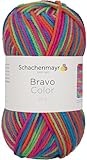 Schachenmayr Bravo Color 9801421-00095 electra Handstrickgarn, Häkelgarn