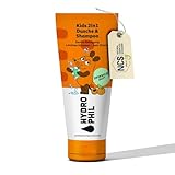 2in1 Kinder Shampoo & Duschgel 'Die Maus', Naturkosmetik, sanfte Reinigung mit natürlichen Inhaltsstoffen, für sensible Haut, für Kinder ab 3 Jahren, Hautverträglichkeit dermatologisch bestätigt