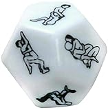 Erstellen Sie Sex Würfel 12 Positionen Sexy Romantik Liebe Glücksspiel Erwachsene Spiel Erotische Sexspielzeug Für Paare WeißCharmante und modisch.