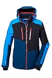 killtec Herren Skijacke/Funktionsjacke mit abzippbarer Kapuze und Schneefang KSW 70 MN SKI JCKT, himmelblau, L, 41957-000