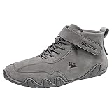 SRZYMJ Schuhe Herren Grey Chunky Sneaker Damen Arbeitsschuhe Boa Verschluss Sicherheitsschuhe S1 Trailrunning Schuhe Damen Schuhe Weiten Vintage Schuhe Damen Badelatschen Damen 41 Safety Shoes 44