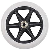 6-7-8 Rollstuhl Vorderrad Ersatz,Roller Assistive Device,Anti-Rutsch Ersatz Universal Rollstuhl Rad Ersatz Zubehör(Gray,8in/20cm/7 7/8')