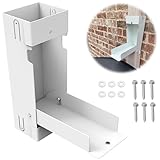 Regenwassersammelsystem, Regenumsteller für Fallrohr passend für 7,6 x 10,2 cm Standard-Fallauslauf, Regentonne Fallrohrumsteller