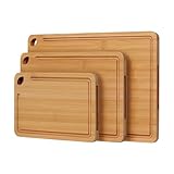 Schneidebretter, 3-teilig, Schneidematte mit Griff, Hackbrett mit Griff, für Zuhause, kommerzielle Küche, Camping, Outdoor, Fleisch,