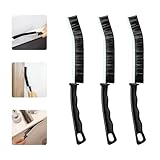 LACHIA Fugenbürste Crevice Gap Cleaning Brush 3Pack Fugenreinigungsbürste,Allround Reinigungswerkzeug,Hartborsten Eckreinigungsbürste für Küche, Badezimmer
