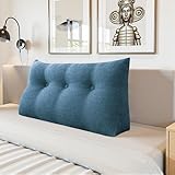 LELEFIDO Kopfteil Bett Rückenkissen – Großes Lesekissen für Bett & Sofa, Bequemes Rückenstützkissen fürs Lesen, Entspannen & Sitzen, Dekoratives Kopfteil Kissen