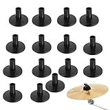 Changyeah teiliges Beckenständerhülsen,20 Stück Beckenhüllen,Beckenständer-Hülsen,Kunststoff Beckenhülsen,für Beckenständer und Ersatzteile