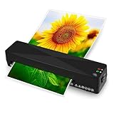 9-Zoll-Laminator (A4),320 mm/min,schnelle Aufwärmzeit von 2 Minuten,geeignet für Heimbüro,Schule